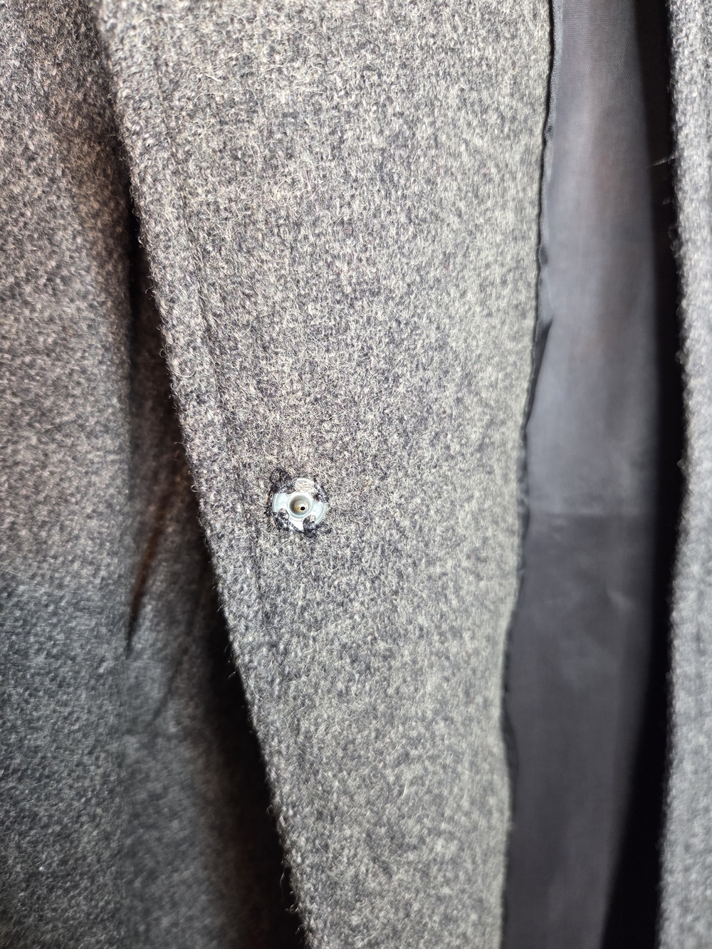 Rare Vintage 1950s Pendleton Wool Coat - Fits M/L/XL - Picture 6 of 8